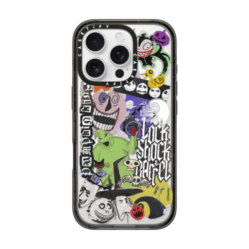 iPhone 16 Pro - Nightmare Before Christmas Sticker Case