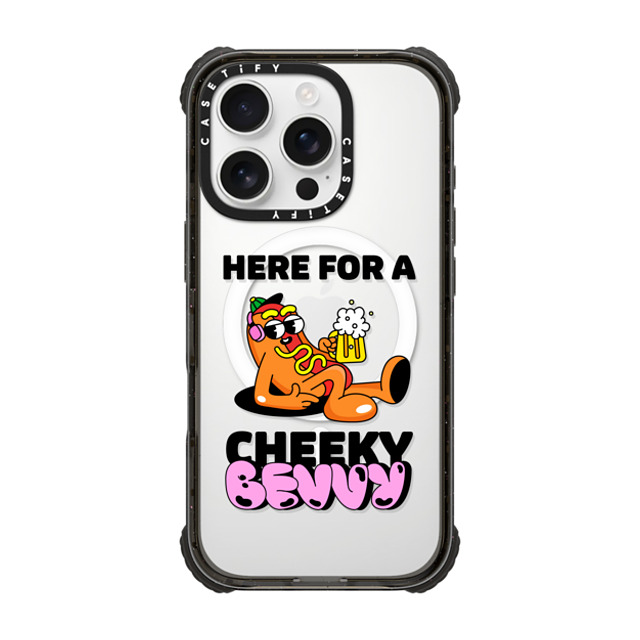 CASETiFY iPhone 16 Pro ケース ブラック ウルトラ インパクトケース MagSafe 対応 Cherry チェリー(赤) HERE FOR A CHEEKY BEVVY Father's Day CASETiFY iPhone 16 Pro ケース ブラック ウルトラ インパクトケース MagSafe 対応 Cherry チェリー(赤) HERE FOR A CHEEKY BEVVY Father's Day