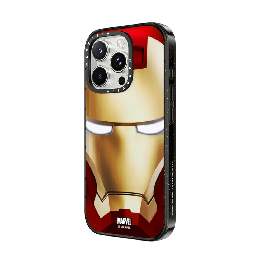 Impact iPhone 16 Pro Case - Iron Man Hero Mask Case