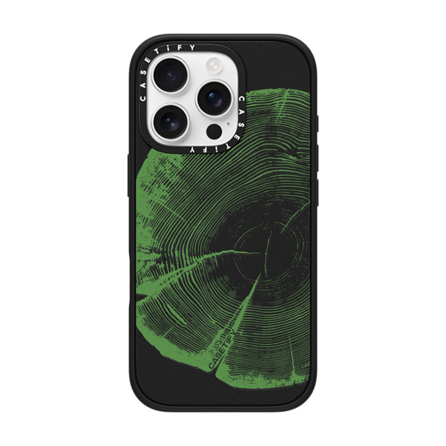 CASETiFY iPhone 16 Pro Case マットブラック インパクトケース MagSafe対応 nature nature Tree Rings Mother's Day CASETiFY iPhone 16 Pro Case マットブラック インパクトケース MagSafe対応 nature nature Tree Rings Mother's Day