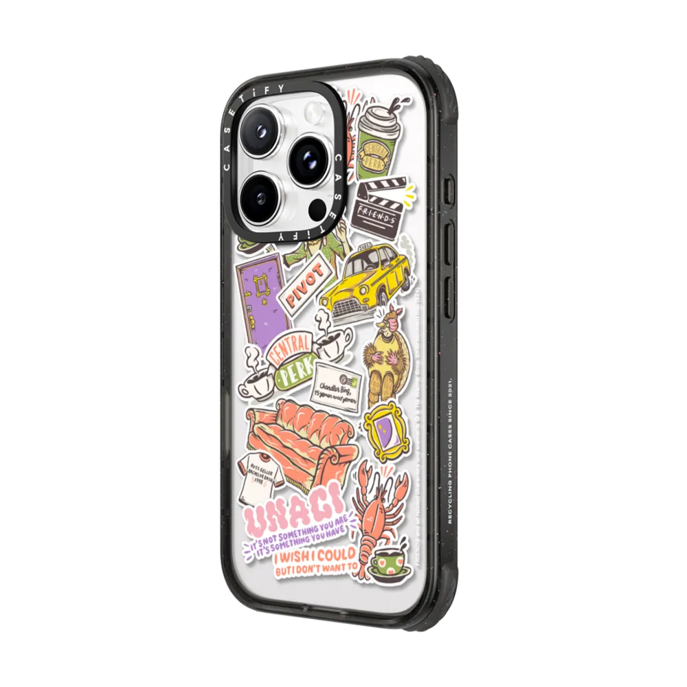 Ultra Impact iPhone 16 Pro Case MagSafe Compatible - FRIENDS Stickermania Case