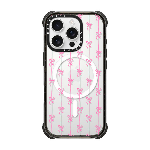 CASETiFY iPhone 16 Pro Case Black ウルトラ インパクトケース MagSafe 対応 Cottagecore Ballet Stripes CASETiFY iPhone 16 Pro Case Black ウルトラ インパクトケース MagSafe 対応 Cottagecore Ballet Stripes