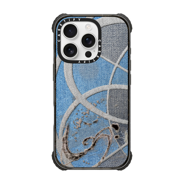 CASETiFY iPhone 16 Pro Case Black ウルトラ インパクトケース MagSafe 対応 Surrealism Surrealism Cyber Denim Father's Day CASETiFY iPhone 16 Pro Case Black ウルトラ インパクトケース MagSafe 対応 Surrealism Surrealism Cyber Denim Father's Day