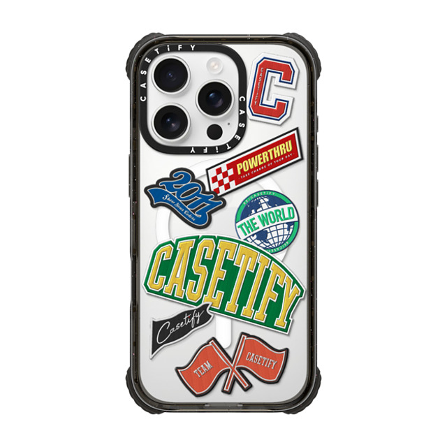CASETiFY iPhone 16 Pro Case Black ウルトラ インパクトケース MagSafe 対応 Y2K CASETiFY University CASETiFY iPhone 16 Pro Case Black ウルトラ インパクトケース MagSafe 対応 Y2K CASETiFY University