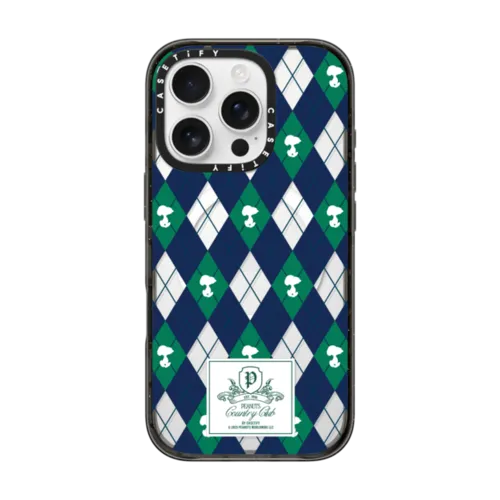 iPhone 16 Pro - Peanuts Argyle Pattern Case