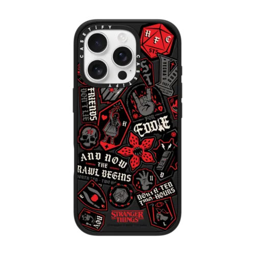 iPhone 16 Pro - Stranger Things Sticker Case