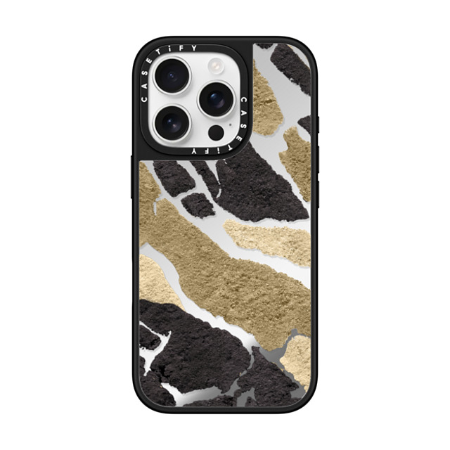 CASETiFY iPhone 16 Pro Case Silver on Black ミラーケース MagSafe対応 nature nature Desert Camo Back to School CASETiFY iPhone 16 Pro Case Silver on Black ミラーケース MagSafe対応 nature nature Desert Camo Back to School
