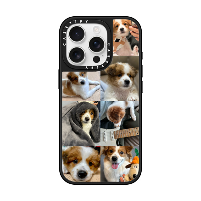 CASETiFY iPhone 16 Pro Case Silver on Black ミラーケース MagSafe対応 CASETiFY Photo Custom Case casetify CASETiFY iPhone 16 Pro Case Silver on Black ミラーケース MagSafe対応 CASETiFY Photo Custom Case casetify