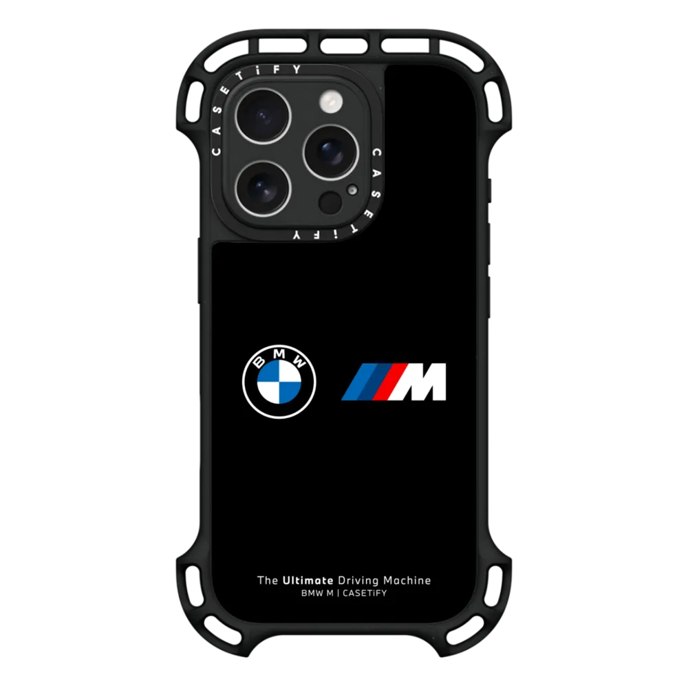Ultra Bounce iPhone 16 Pro Case MagSafe Compatible - BMW M Classic Logo Case