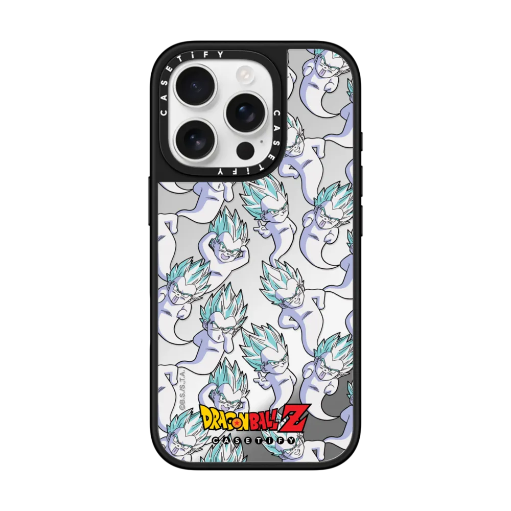Mirror iPhone 16 Pro Case MagSafe Compatible - GOTENKS : SUPER GHOST KAMIKAZE ATTACK Pattern Case