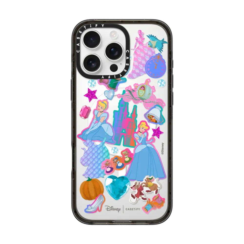 Impact iPhone 16 Pro Max Case MagSafe Compatible - Cinderella Stickermania Case