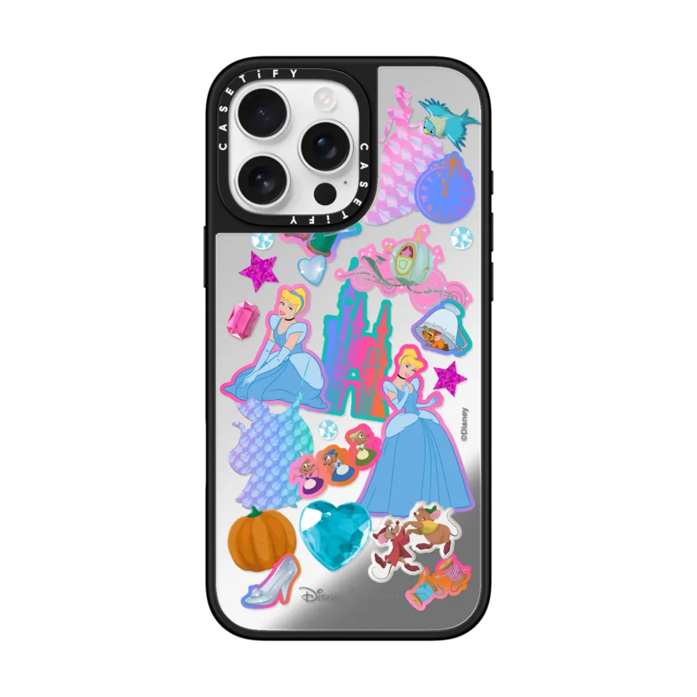 Mirror iPhone 16 Pro Max Case MagSafe Compatible - Cinderella Stickermania Case