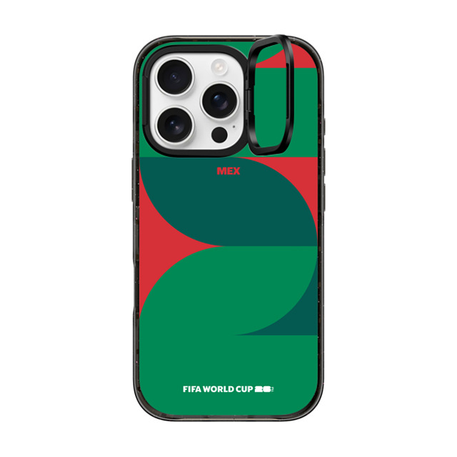 FIFA WORLD CUP 26 x CASETiFY x CASETiFY iPhone 16 Pro �P�[�X �u���b�N �C���p�N�g�����O�X�^���h�P�[�X MagSafe�Ή� FIFA WORLD CUP 26 JERSEY PHONE CASE - M