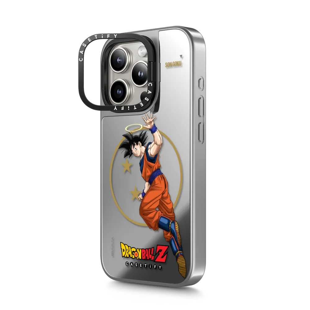 Mirror Ring Stand iPhone 15 Pro Max Case MagSafe Compatible - GOKU Case