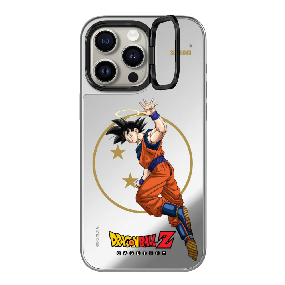 Mirror Ring Stand iPhone 15 Pro Max Case MagSafe Compatible - GOKU Case