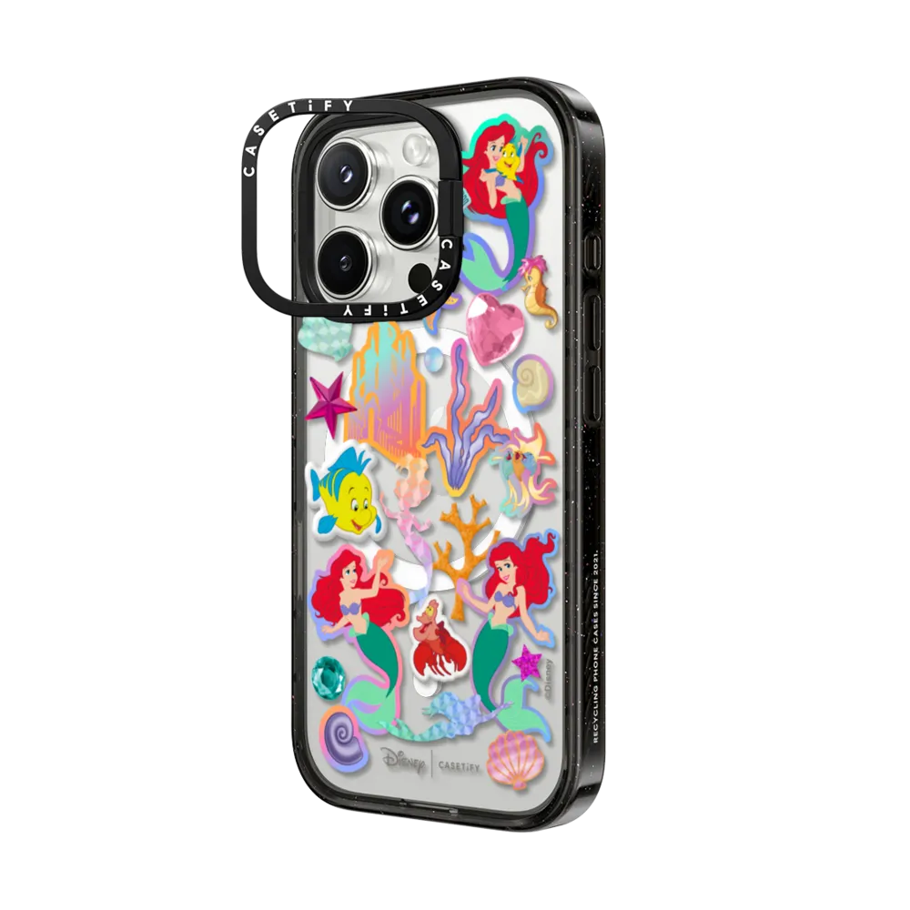 Impact Ring Stand iPhone 16 Pro Max Case MagSafe Compatible - Ariel Stickermania Case