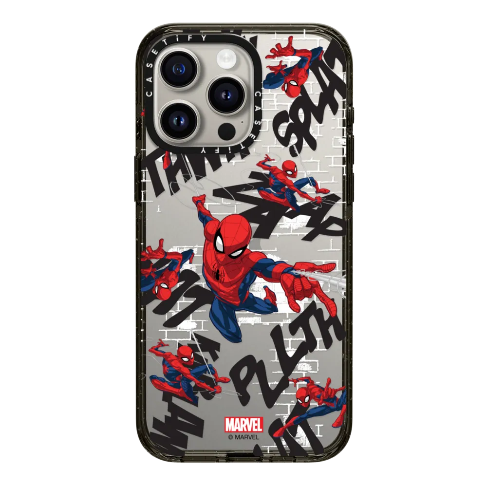 Impact iPhone 15 Pro Max Case - Spider-Man Pattern Case