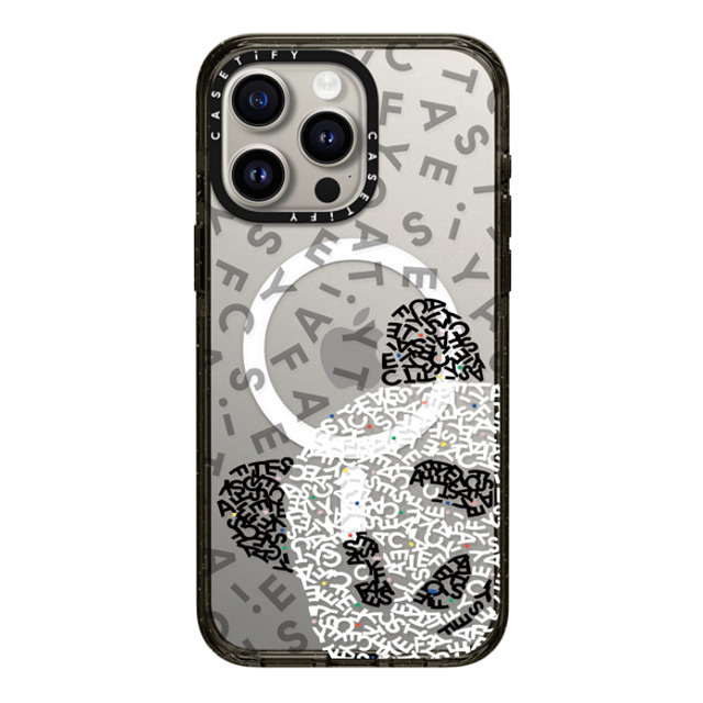 CASETiFY iPhone 15 Pro Max Case Black Impact Case MagSafe Compatible Hi! Panda! casetify Mother's Day CASETiFY iPhone 15 Pro Max Case Black Impact Case MagSafe Compatible Hi! Panda! casetify Mother's Day