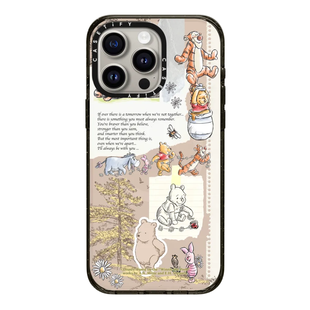 Impact iPhone 15 Pro Max Case MagSafe Compatible - Vintage Collage Case