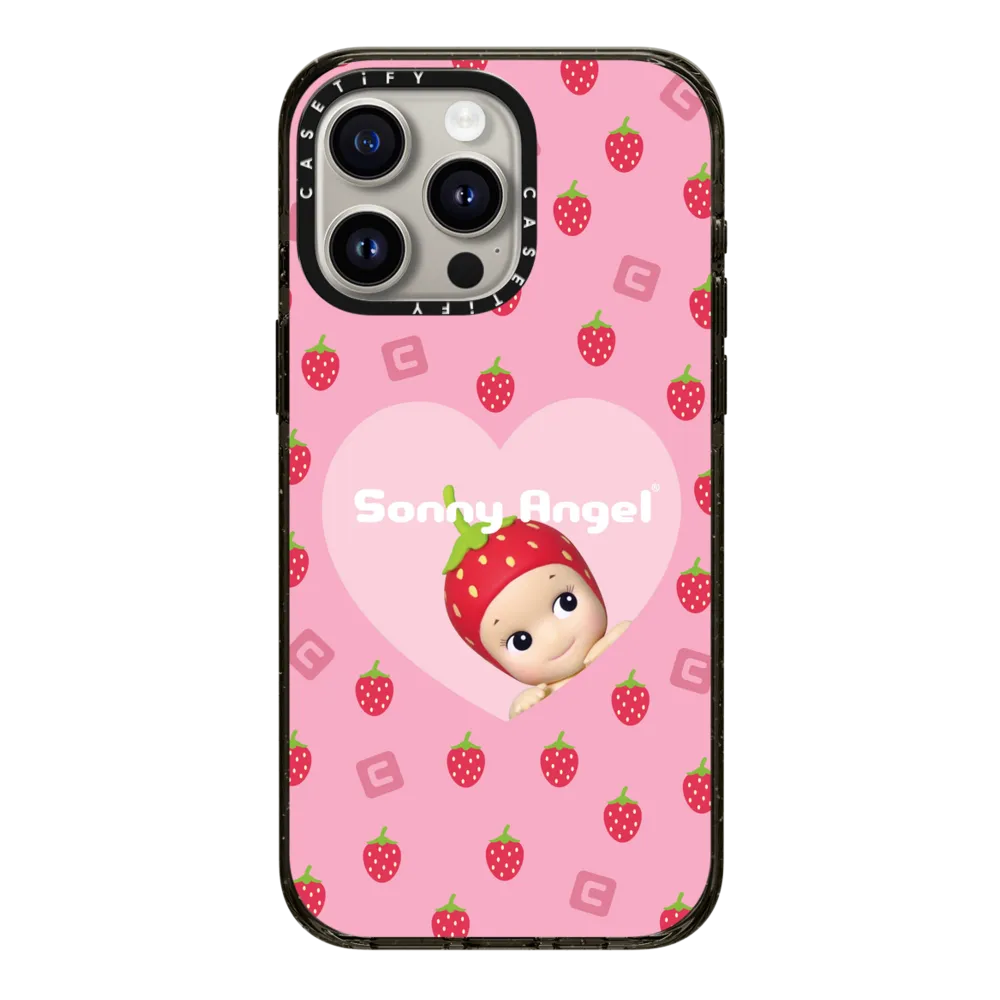 Impact iPhone 15 Pro Max Case - Sonny Angel Harvest Heart Strawberry