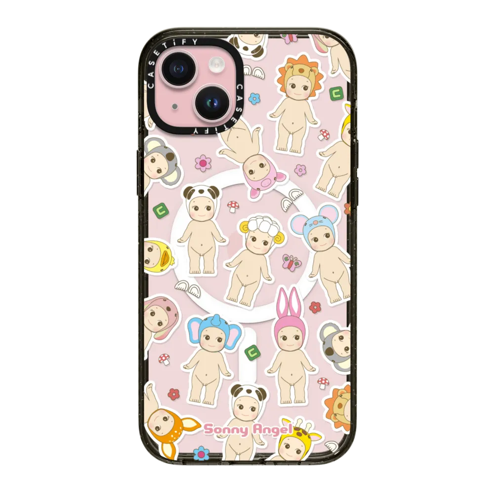 Impact iPhone 15 Plus Case MagSafe Compatible - Sonny Angel Sticker Case