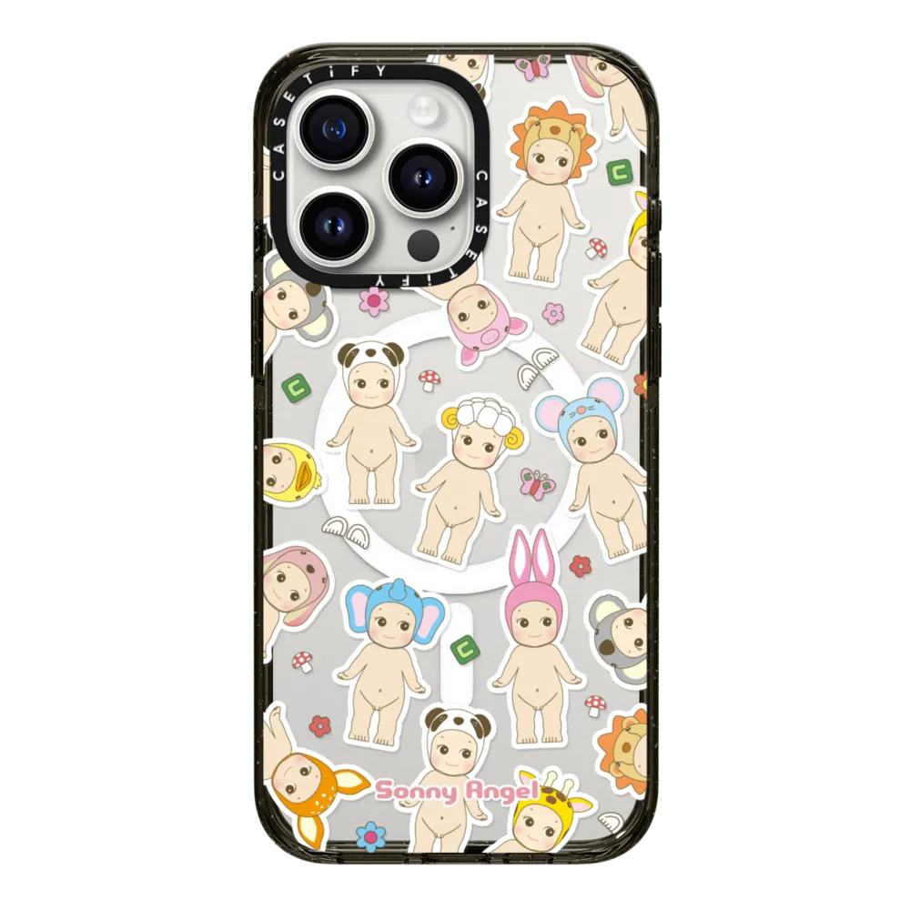 Impact iPhone 15 Pro Max Case MagSafe Compatible - Sonny Angel Sticker Case