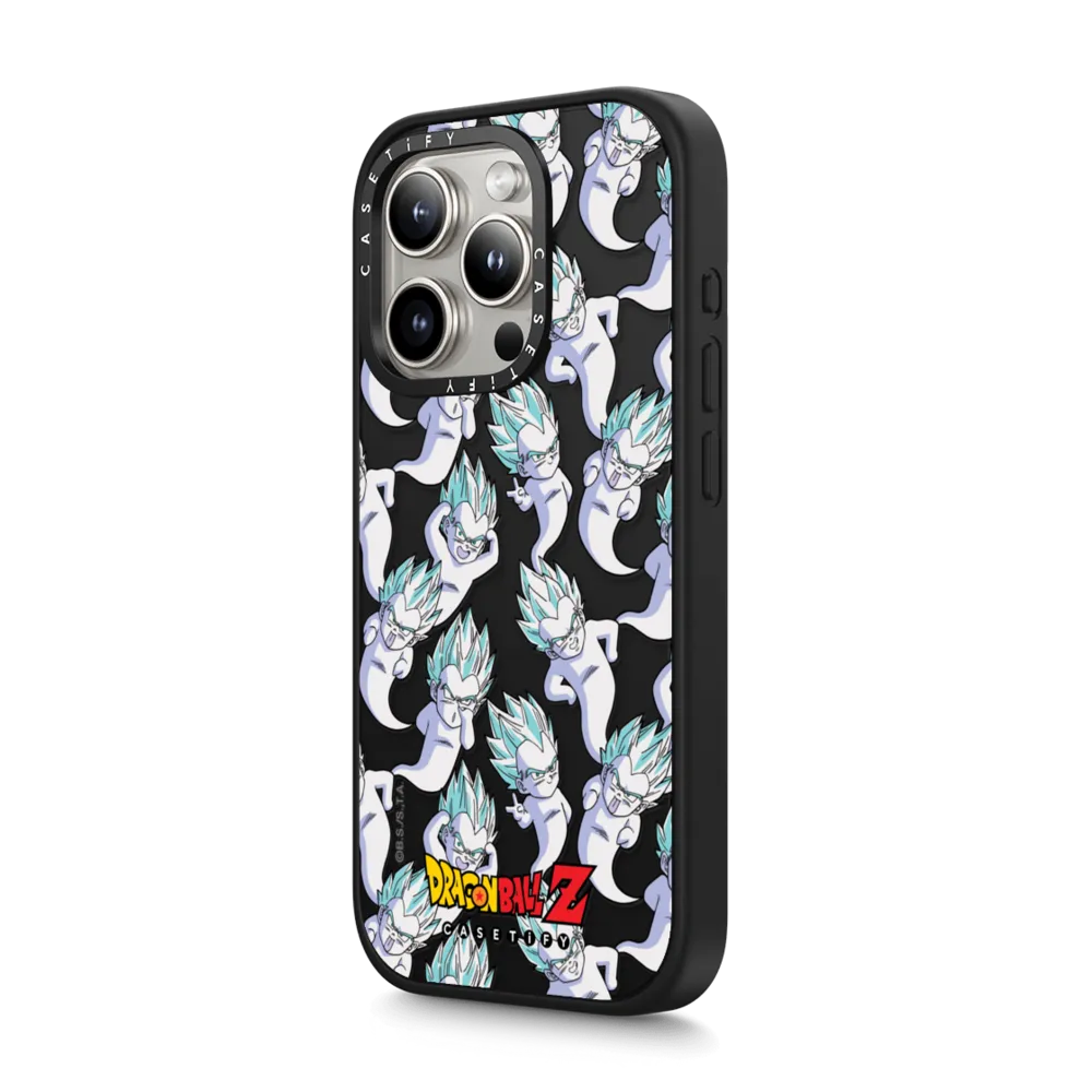 Clear iPhone 15 Pro Max Case MagSafe Compatible - GOTENKS : SUPER GHOST KAMIKAZE ATTACK Pattern Case