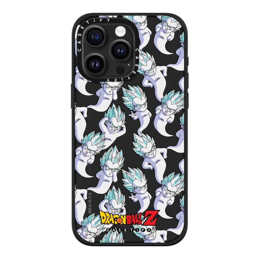 Clear iPhone 15 Pro Max Case MagSafe Compatible - GOTENKS : SUPER GHOST KAMIKAZE ATTACK Pattern Case