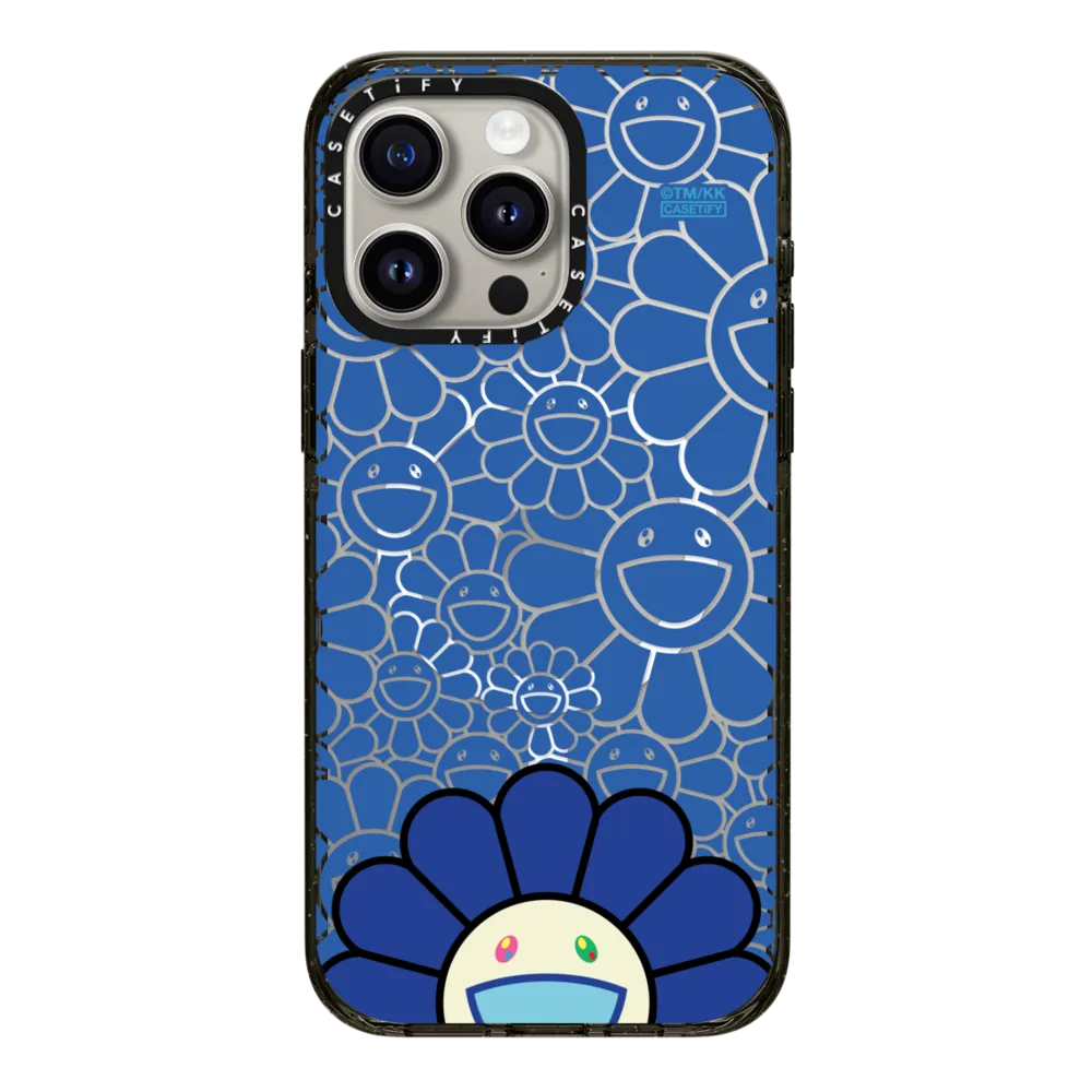 Impact iPhone 15 Pro Max Case MagSafe Compatible - SMILE (BLUE) PHONE CASE