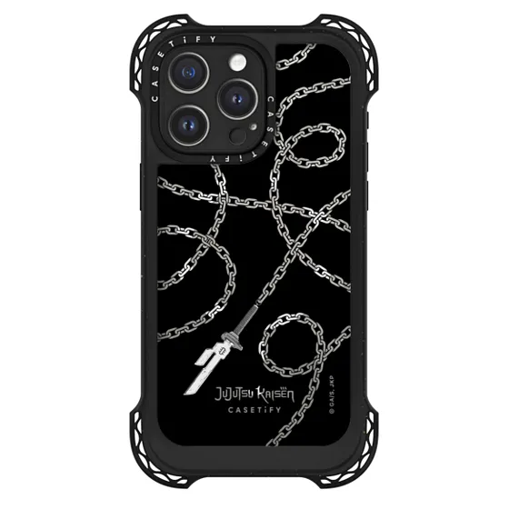 Hologram iPhone 15 Pro Max Case MagSafe Compatible - Jujutsu Sorcerer Side Case