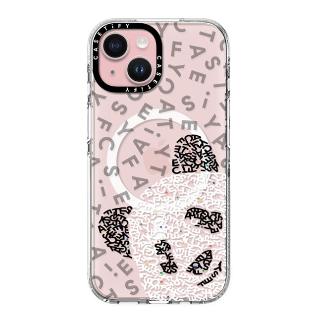 CASETiFY iPhone 15 Case クリア クリア ケース MagSafe対応 Hi! Panda! casetify Back to School CASETiFY iPhone 15 Case クリア クリア ケース MagSafe対応 Hi! Panda! casetify Back to School