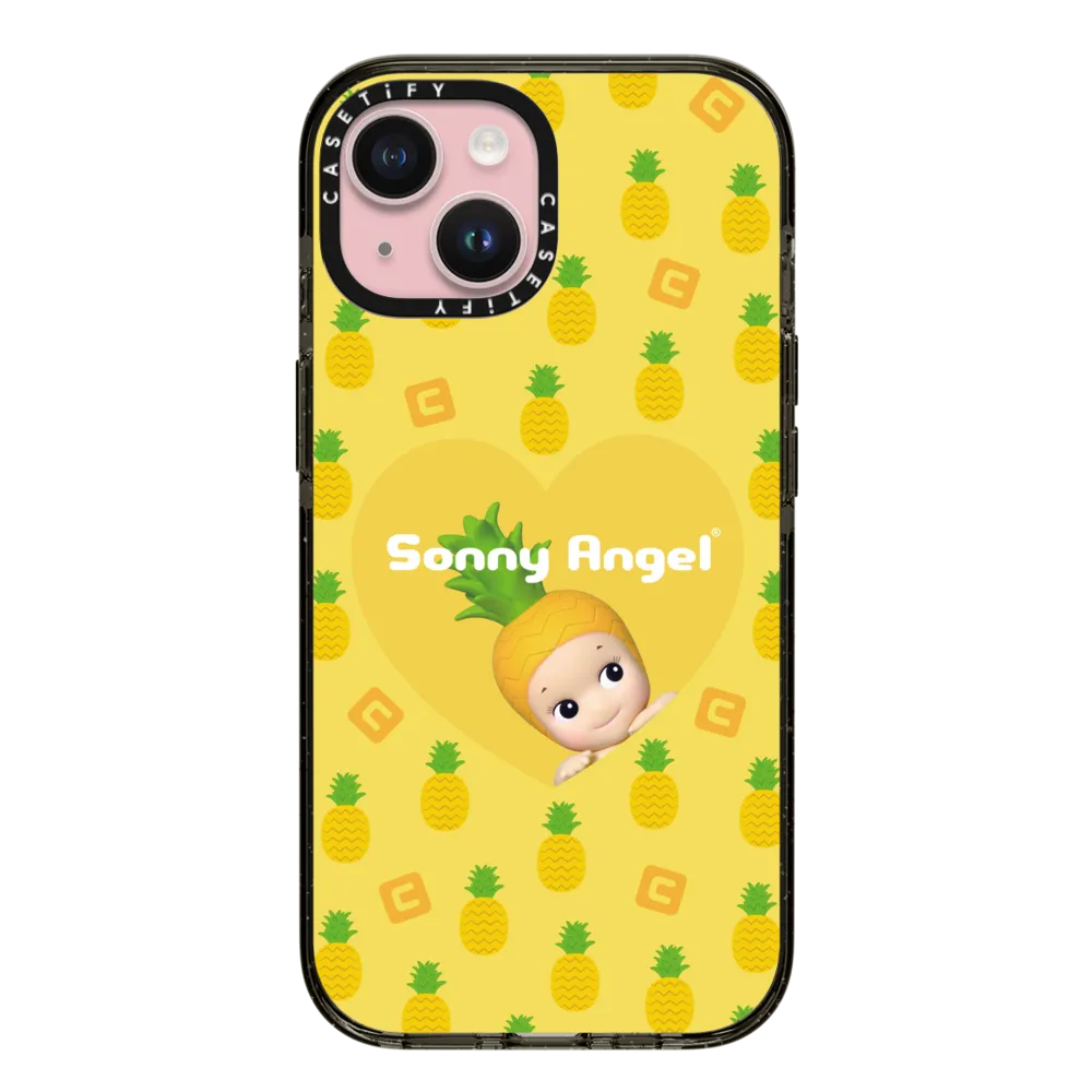 Impact iPhone 15 Case MagSafe Compatible - Sonny Angel Harvest Heart Pineapple