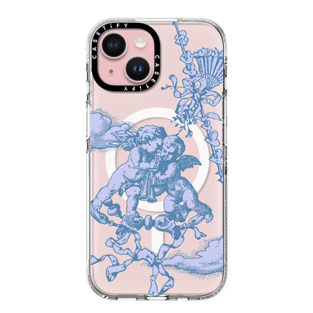 CASETiFY iPhone 15 ケース クリア クリア ケース MagSafe対応 Cloud At Lover's Gate