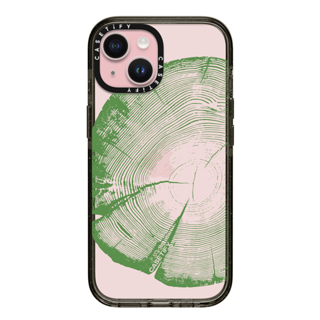CASETiFY iPhone 15 Case ブラック インパクトケース nature nature Tree Rings Mother's Day CASETiFY iPhone 15 Case ブラック インパクトケース nature nature Tree Rings Mother's Day