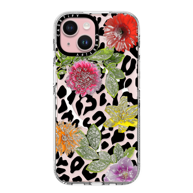 CASETiFY iPhone 15 Case Clear Clear Case MagSafe Compatible Leopard,nature Leopard,nature レオパード Mother's Day CASETiFY iPhone 15 Case Clear Clear Case MagSafe Compatible Leopard,nature Leopard,nature レオパード Mother's Day