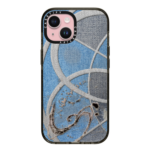 CASETiFY iPhone 15 Case Black インパクトケース MagSafe対応 Surrealism Surrealism Cyber Denim Father's Day CASETiFY iPhone 15 Case Black インパクトケース MagSafe対応 Surrealism Surrealism Cyber Denim Father's Day
