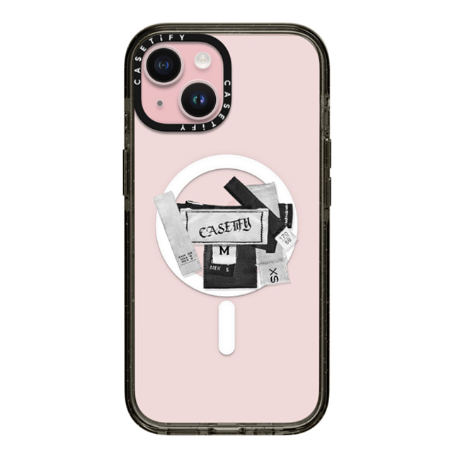 CASETiFY iPhone 15 Case Black Impact Case MagSafe Compatible Y2K Y2K Tag Collage Back to School CASETiFY iPhone 15 Case Black Impact Case MagSafe Compatible Y2K Y2K Tag Collage Back to School