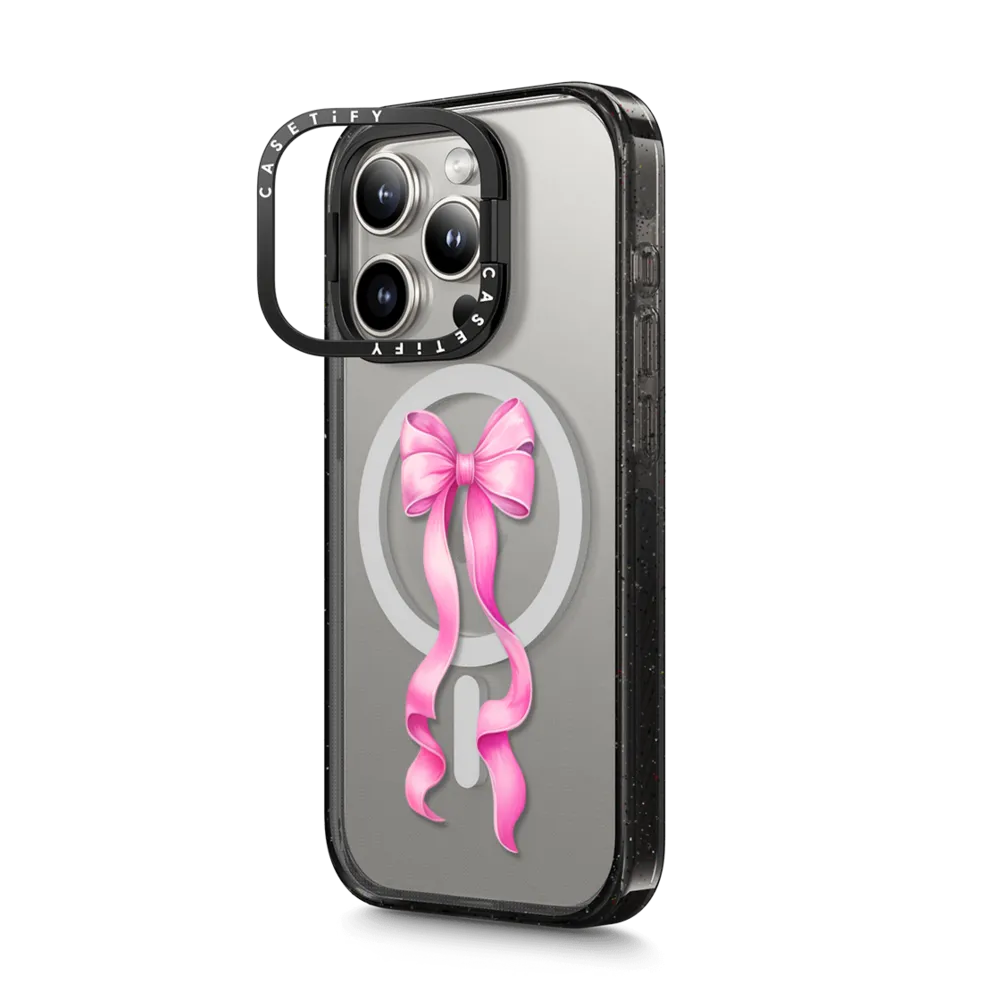 Impact Ring Stand iPhone 15 Pro Max Case MagSafe Compatible - Put A Bow On It