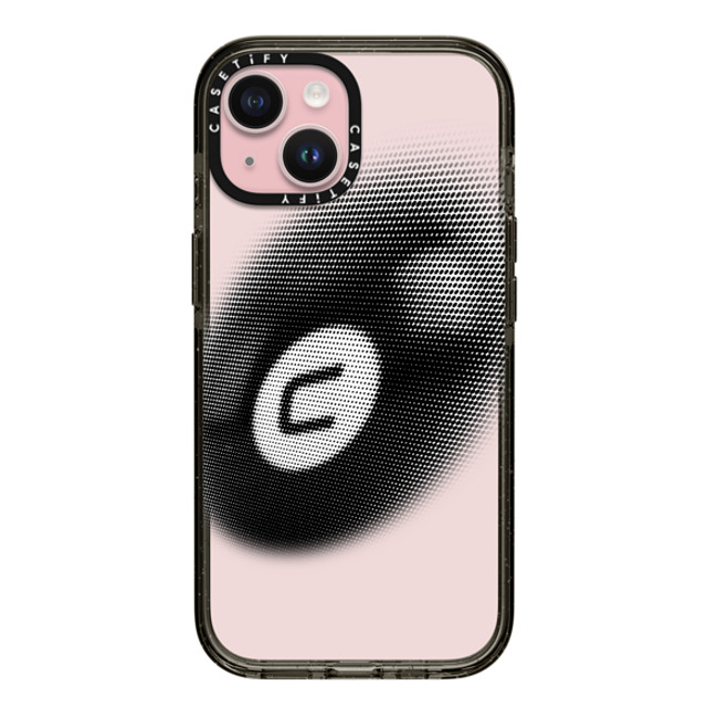 CASETiFY iPhone 15 ケース ブラック インパクトケース Sport 8-Ball