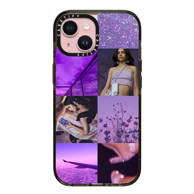 CASETiFY iPhone 15 ケース ブラック インパクトケース MagSafe対応 Custom Photo Grid Case casetify