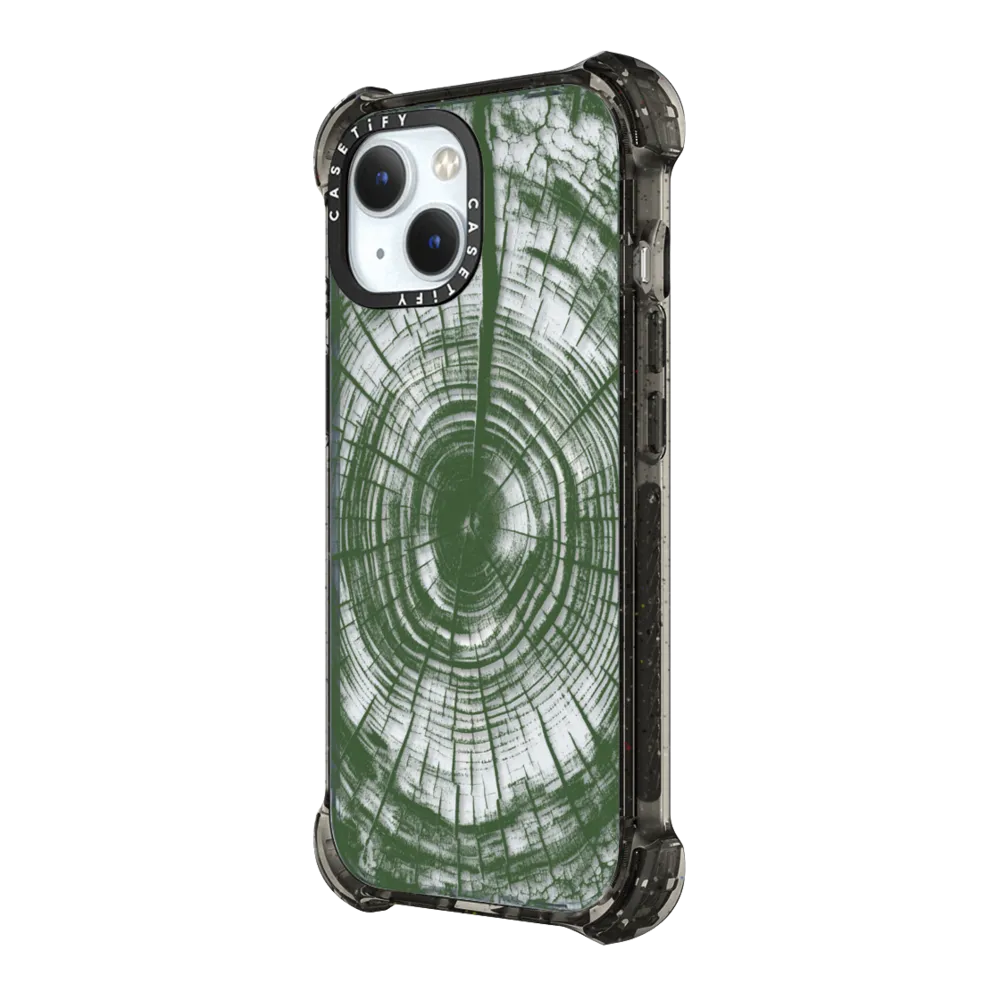 Bounce iPhone 15 Case MagSafe Compatible - Tree Pattern