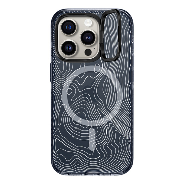 CASETiFY iPhone 15 Pro Case Classic Blue インパクトリングスタンドケース MagSafe対応 nature,Pattern nature,Pattern Topography Map Back to School CASETiFY iPhone 15 Pro Case Classic Blue インパクトリングスタンドケース MagSafe対応 nature,Pattern nature,Pattern Topography Map Back to School