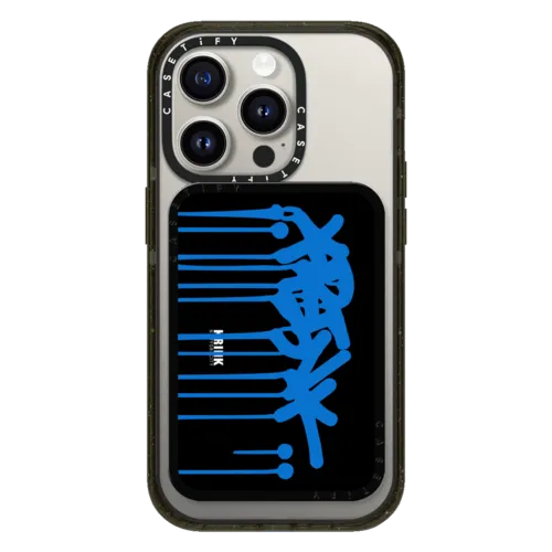 Snappy Cardholder Stand - Krink Blue Tag Snappy Cardholder Stand