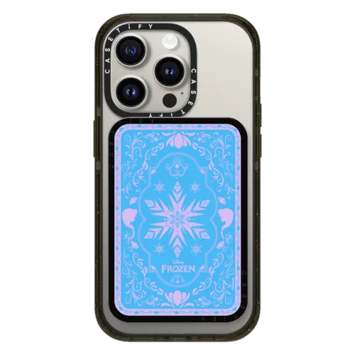 Snappy Cardholder Stand - Elsa's Snowflake Snappy Cardholder Stand