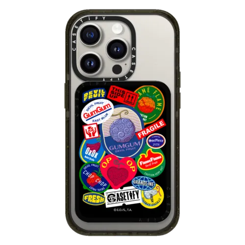 Snappy Cardholder Stand - Devil Fruits Label Sticker Snappy Cardholder Stand