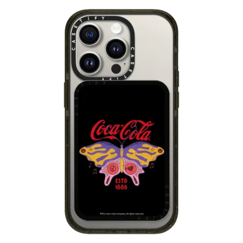 Snappy Cardholder Stand - Coca-Cola ESTD 1886 Butterfly Snappy Cardholder