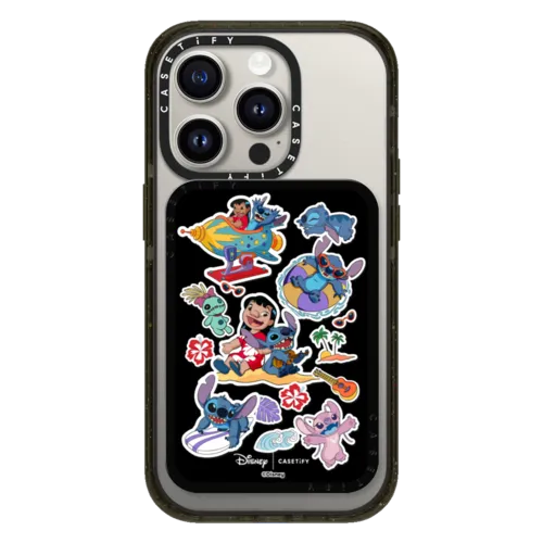 Snappy Cardholder Stand - Lilo & Stitch Sticker Snappy Cardholder Stand