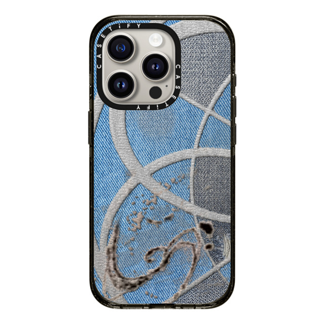 CASETiFY iPhone 15 Pro Case Black インパクトケース MagSafe対応 Surrealism Surrealism Cyber Denim Father's Day CASETiFY iPhone 15 Pro Case Black インパクトケース MagSafe対応 Surrealism Surrealism Cyber Denim Father's Day