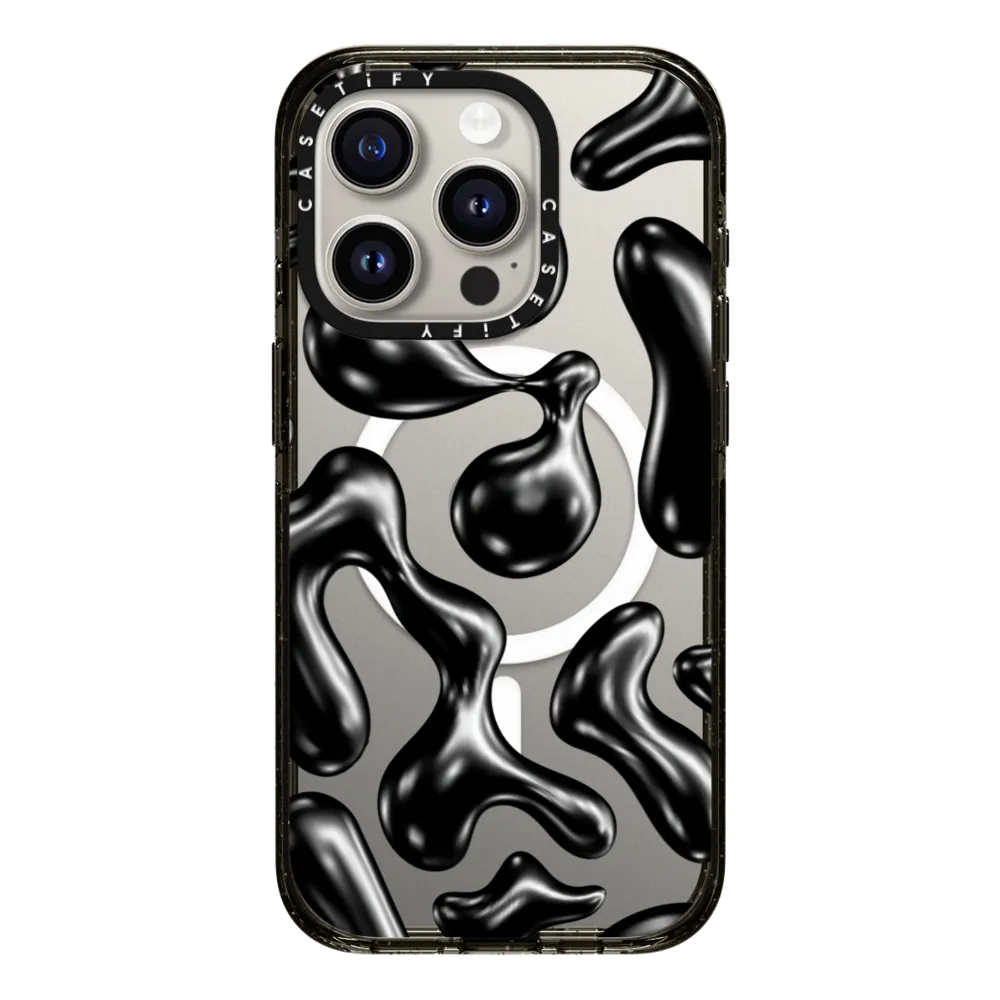 Impact iPhone 15 Pro Case MagSafe Compatible - Liquid Groovy