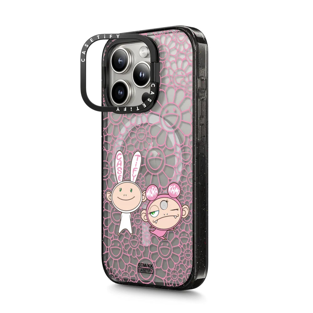 Impact Ring Stand iPhone 15 Pro Case MagSafe Compatible - KAIKAI AND KIKI DANCE DUO CASE